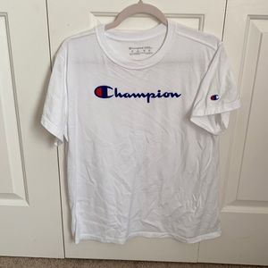 Champion white t shirt